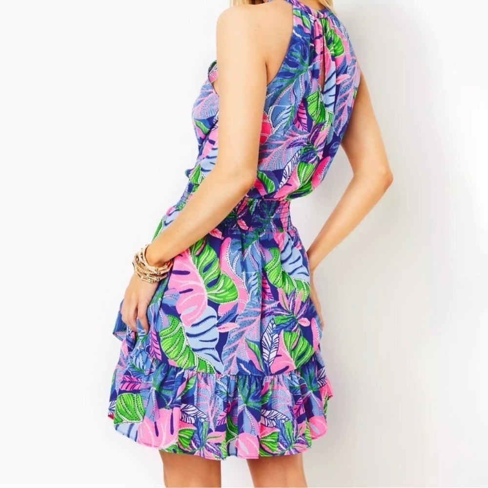 Lilly Pulitzer Floral Pamelyn Lileeze Dress
Blue Grotto Beleaf in Yourself
NWOT - Picture 12 of 13